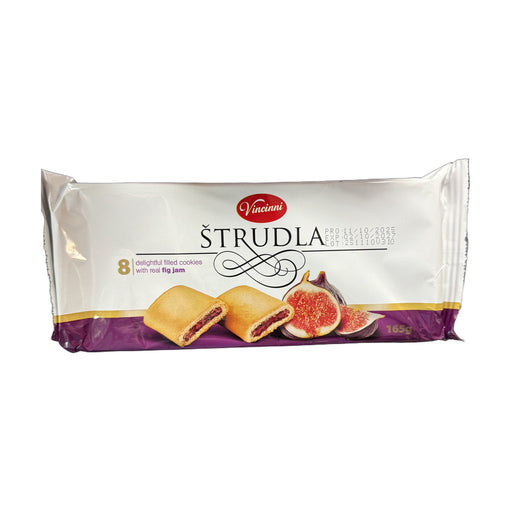 Vincinni Strudla Fig Jam Cookies 165 g | Hamilton Euromarket