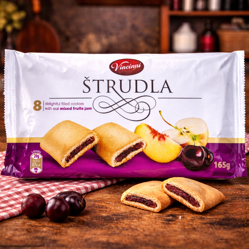 Vincinni Štrudla Mixed Fruits 165 g