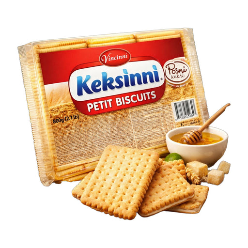 Vincinni Keksinni Petit Beurre Biscuits Fat Free 800 g | Hamilton Euromarket