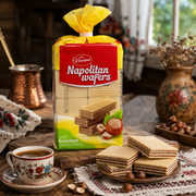 Vincinni Napolitan Hazelnut Wafer Cookies 700 g — authentic snack from North Macedonia | Hamilton Euromarket