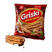 Griski Peanut Filled Pretzel Sticks 200 g | Hamilton Euromarket