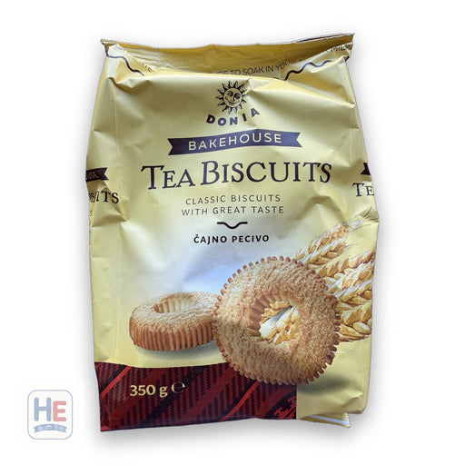 Donia Classic Tea Biscuits, Macedonian Style 350g (12.3oz)