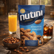 Nutini Roasted Almonds 130 g — authentic snack from Russia | Hamilton Euromarket