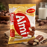 Vincinni Ami Minis Choco Bar (21 pcs) 350 g — authentic snack from North Macedonia | Hamilton Euromarket