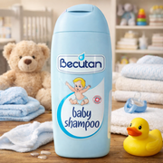 Becutan Baby Shampoo 200 ml — authentic home care from North Macedonia | Hamilton Euromarket
