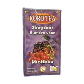 Koro Tea Forest Berry Tea, Macedonian Herbal Blend 40g (1.4oz)