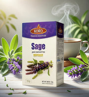 Koro Sage Herbal Tea 50 g — authentic beverage from North Macedonia | Hamilton Euromarket