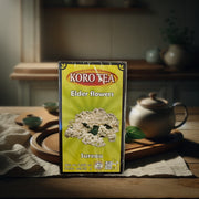 Koro Tea Elder Flowers 30g — authentic beverage from North Macedonia | Hamilton Euromarket