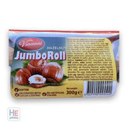 Vincinni Jumbo Roll Hazelnut Cake, Macedonian Pastry 300g (10.6oz)