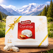 Sunday Gurabija Almond 360 g — authentic snack from North Macedonia | Hamilton Euromarket