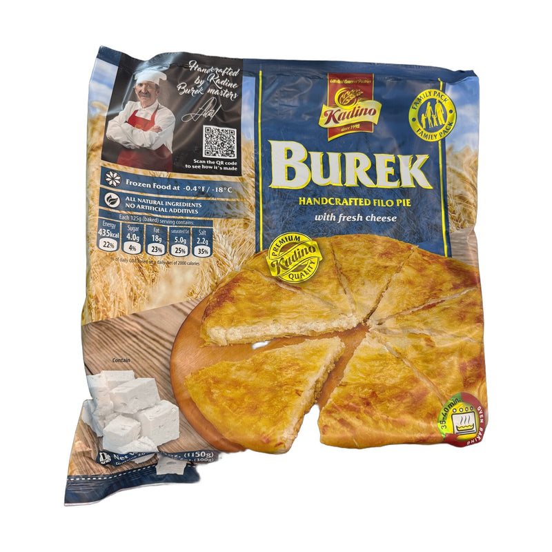 Kadino Burek Handcrafted Filo Pie with Fresh Cheese 1150g | Hamilton Euromarket