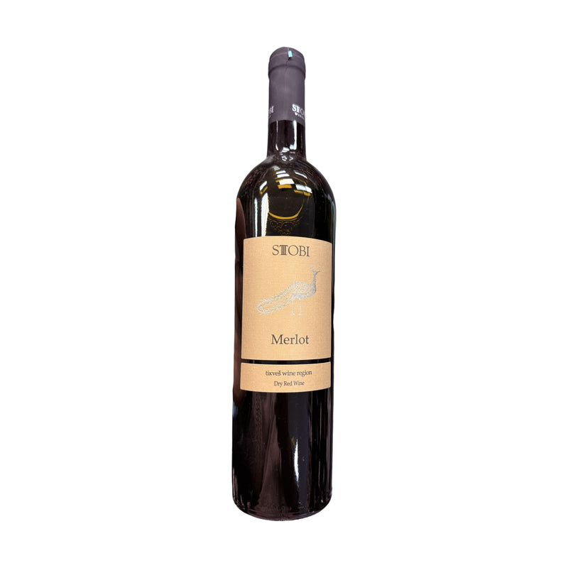 Stobi Merlot Vintage 2019 Wine 750 mL | Hamilton Euromarket