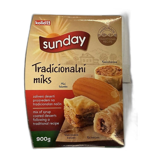 Kolids Traditional Mix of Syrup Desserts, Macedonian 900g (2lb) | HE gallery 5319991696518 #2