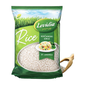 Levidia St Andrea Kocanski White Rice, Greek Medium Grain 1kg (2.2lb)