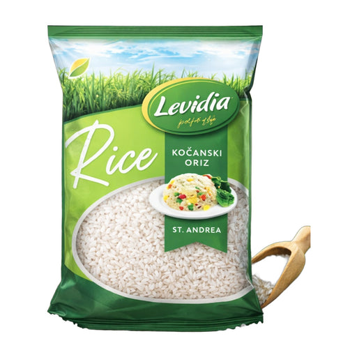 Levidia St Andrea Kocanski White Rice 1 kg | Hamilton Euromarket