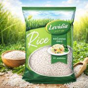 Levidia St Andrea Kocanski White Rice 1 kg — authentic pantry from Greece | Hamilton Euromarket