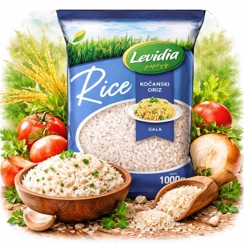 Levidia Gala Kocanski Rice 1 kg