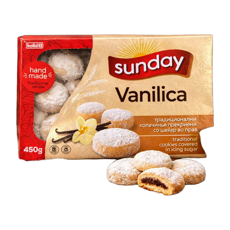 Sunday Vanilica Traditional Cookies 450 g | Hamilton Euromarket