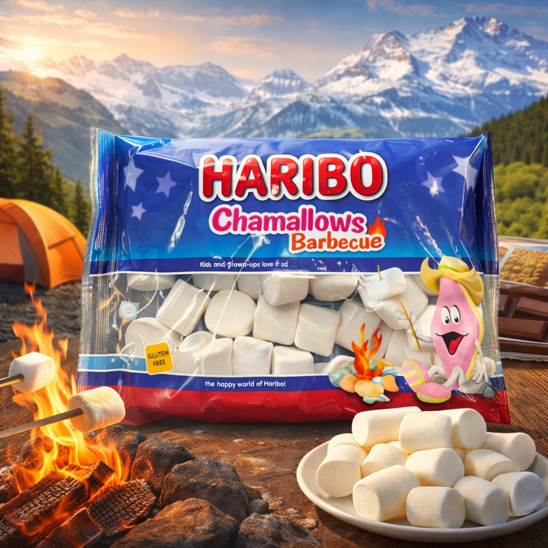 Haribo Chamallows Barbecue Marshmallows 300 g