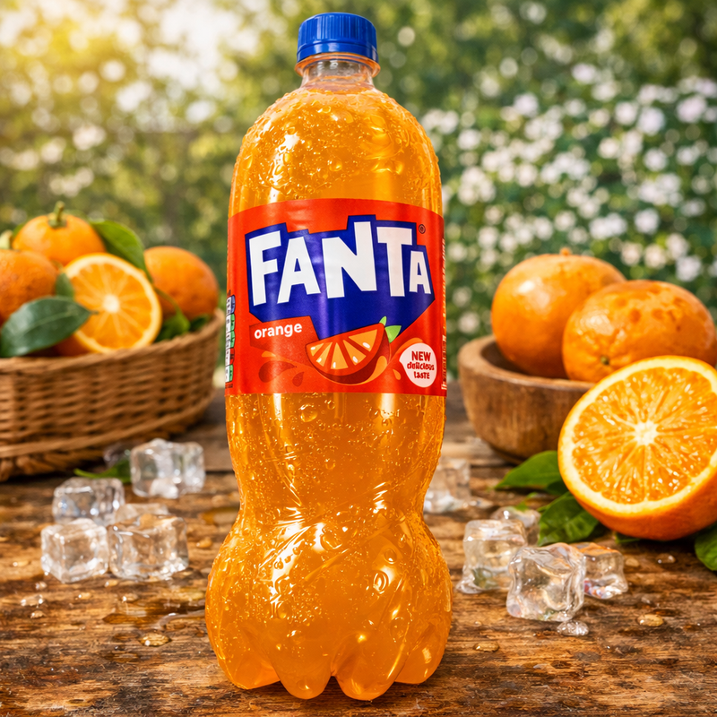 Fanta Orange Soft Drink 1.25 L