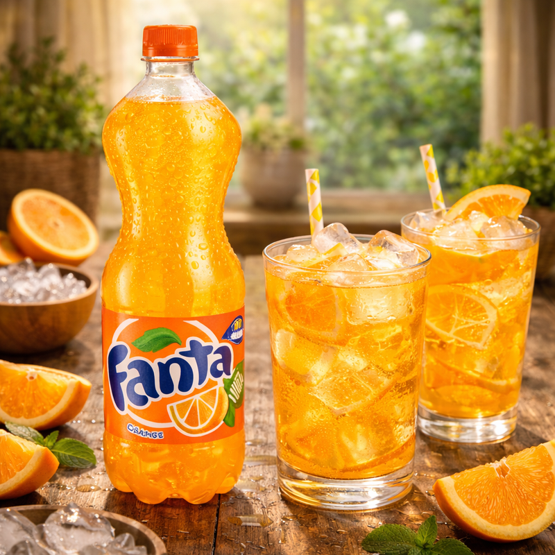 Fanta Orange Soda 1.5 L