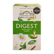 Ahmad Tea Digest Herbal Infusion Sweet Mint & Fennel 20 Tea Bags 40 g | Hamilton Euromarket