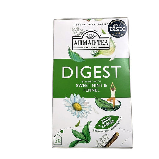 Ahmad Tea Digest Herbal Supplement Sweet Mint & Fennel 40g (1.4oz) | HE gallery 54881020374 #2