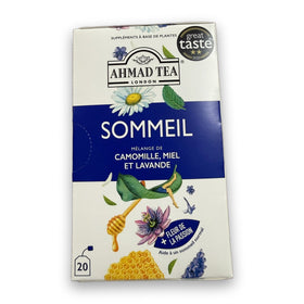 Ahmad Tea Sommeil Chamomile Honey & Lavender Herbal Supplement 20 Bags 30g (1.06oz)
