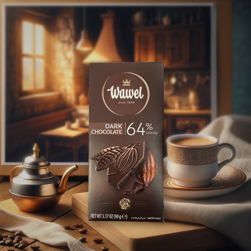Wawel Dark Chocolate 64% Cocoa 90g — authentic snack from Poland | Hamilton Euromarket
