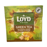 Lyod Loyd Green Tea With Lemon Honey And Ginger 20 Tea Bags 35 g | Hamilton Euromarket