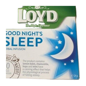 Loyd Good Night's Sleep Herbal Infusion Tea, Polish 24g (0.8oz)