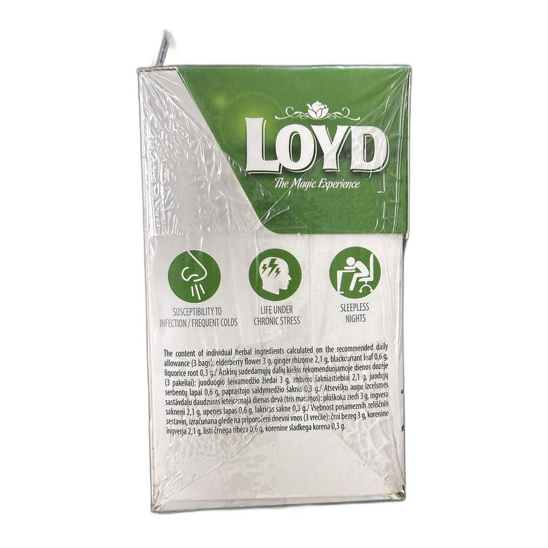 Loyd Boost Immunity Herbal Infusion 40g (20 tea bags) | HE gallery 5900396028013 #3