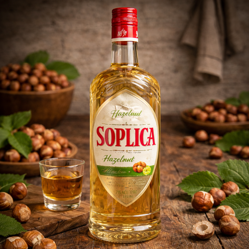 Soplica Hazelnut Vodka Liqueur 750 ml 28% ABV