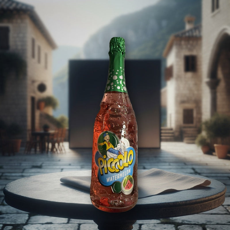 Piccolo Watermelon Non-alcoholic Carbonated Drink 750ml — authentic beverage from Poland | Hamilton Euromarket