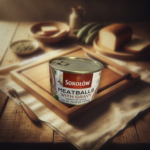 Sokołów Meatballs With Gravy 320 g — authentic frozen from Poland | Hamilton Euromarket