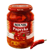 Rolnik Pickled Pepper Quarters 720 ml | Hamilton Euromarket