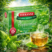 Teekanne Peppermint Tea Bags 30 g (20 x 1.5 g) — authentic beverage from Germany | Hamilton Euromarket