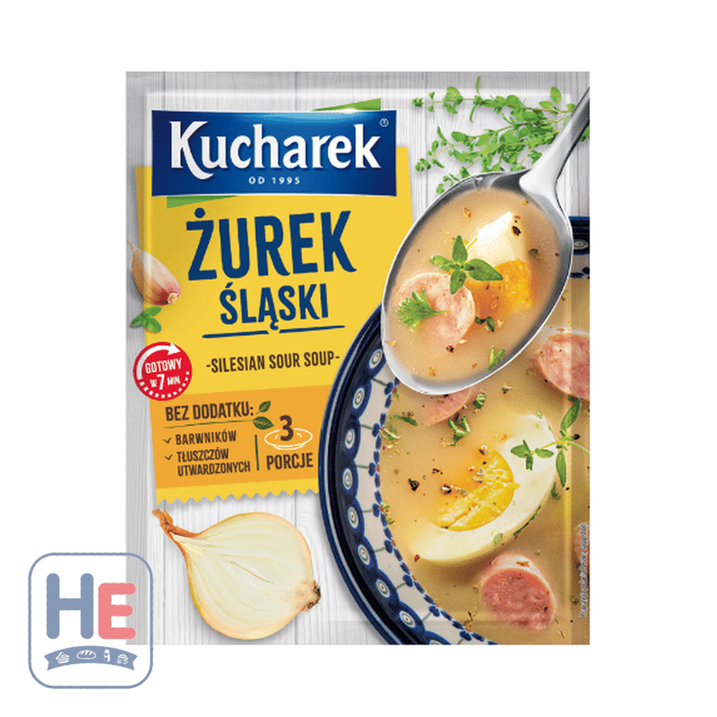 Kucharek Silesian Sour Rye Soup Mix 46g (1.6oz) | HE hero 5901135015769