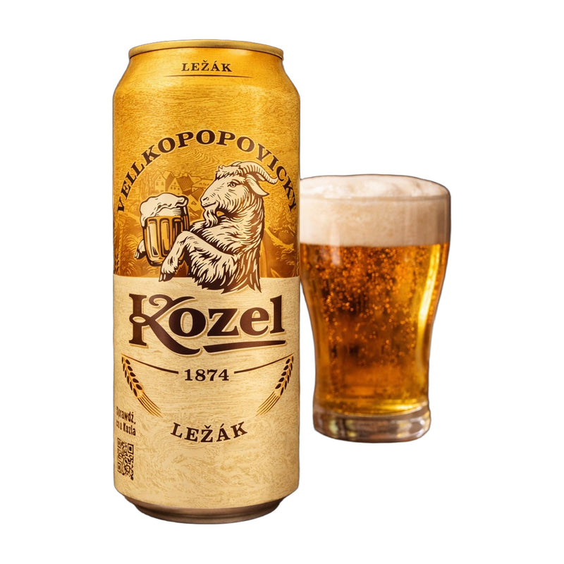 Kozel Lezak Lager Beer 500 mL | Hamilton Euromarket