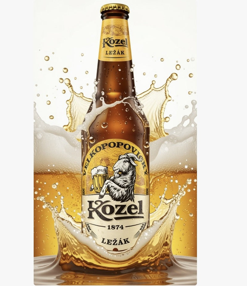 Kozel Lezak Lager Beer 500 ml