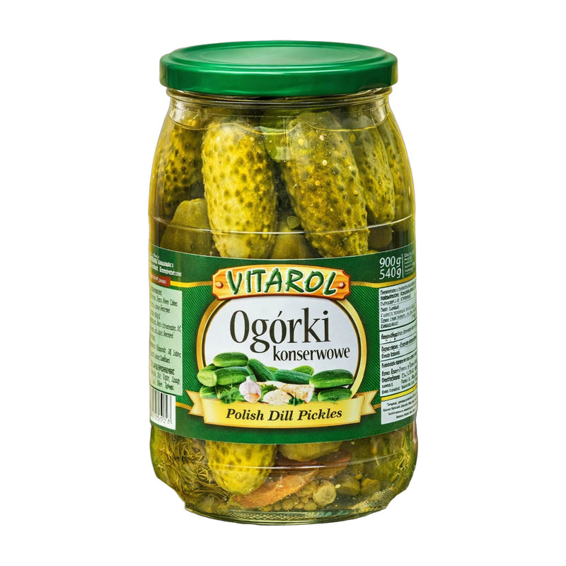 Vitarol Polish Dill Pickles 900 g | Hamilton Euromarket
