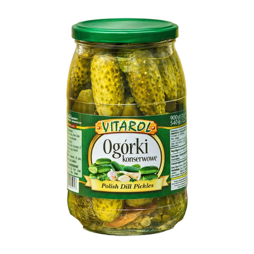 Vitarol Polish Dill Pickles 900 g | Hamilton Euromarket