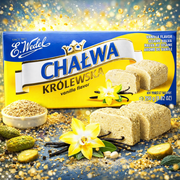 E. Wedel Royal Vanilla Halva 250 g — authentic snack from Poland | Hamilton Euromarket
