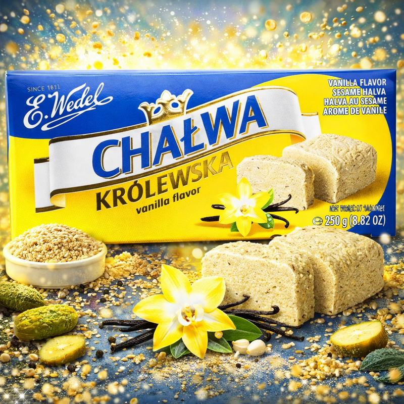 E. Wedel Royal Vanilla Halva 250 g