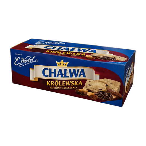 E.Wedel Cocoa & Vanilla Halva with Nuts & Raisins 250 g | Hamilton Euromarket