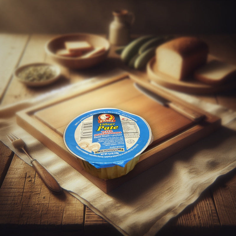 Profi Village Pate With Mushrooms 130 g — authentic deli from United States | Hamilton Euromarket