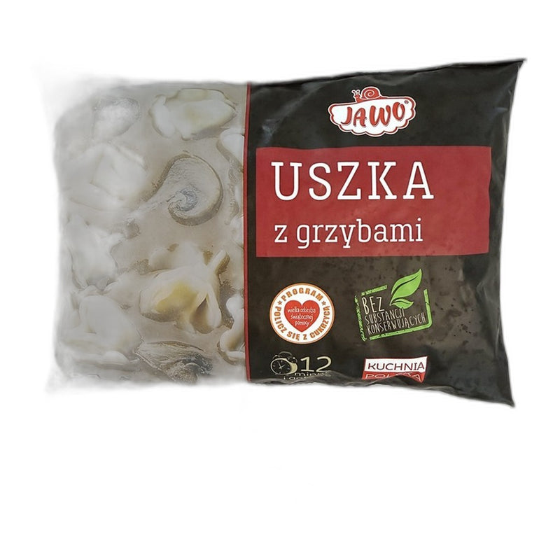 JAWO Uszka Mushroom Dumplings, Polish Frozen 300g (10.6oz) | HE gallery 5902885000715 #2