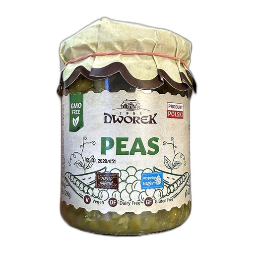 Dworek Peas in Spring Water 290g (10.2oz) | HE gallery 5904603190432 #2