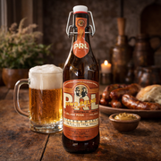 PRL Full Lager Beer 500 ml 5.8% ABV — authentic alcohol from Poland | Hamilton Euromarket