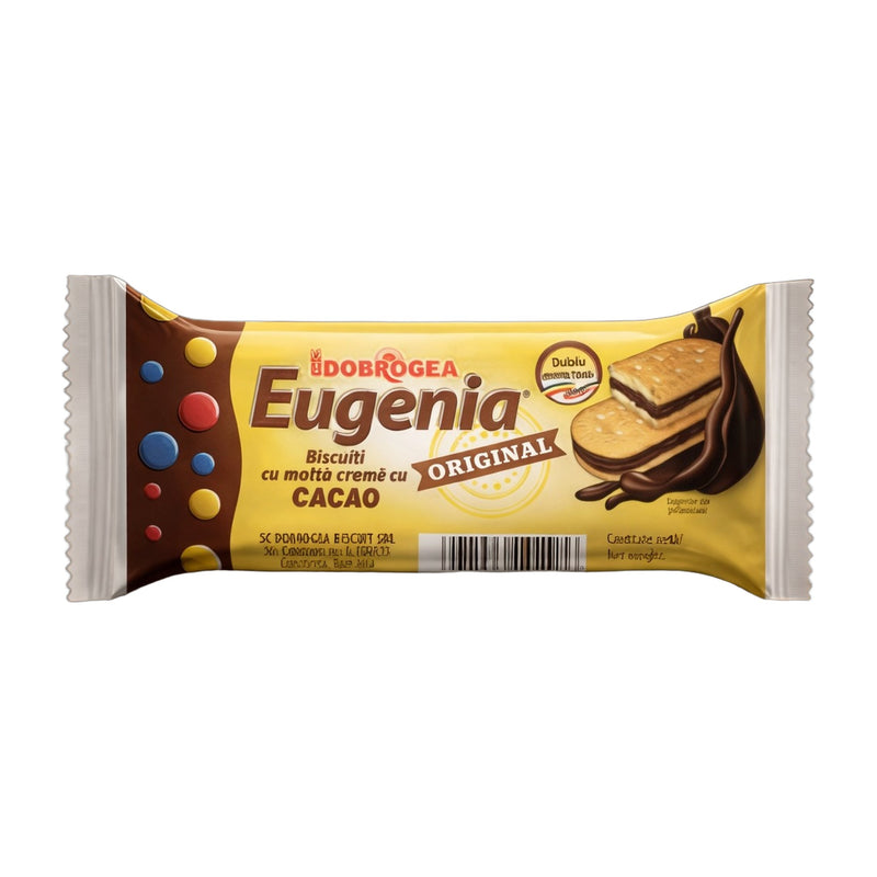 Dobrogea Eugenia Original Cocoa Cream Sandwich Biscuit 36 g | Hamilton Euromarket